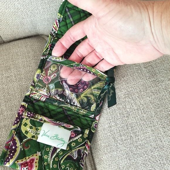 Vera Bradley tri-fold wallet - Picture 3 of 4